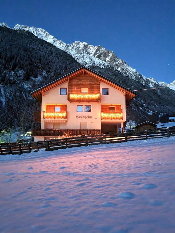 Apartments Nature Apis Landheim Anterselva di Mezzo Extérieur photo