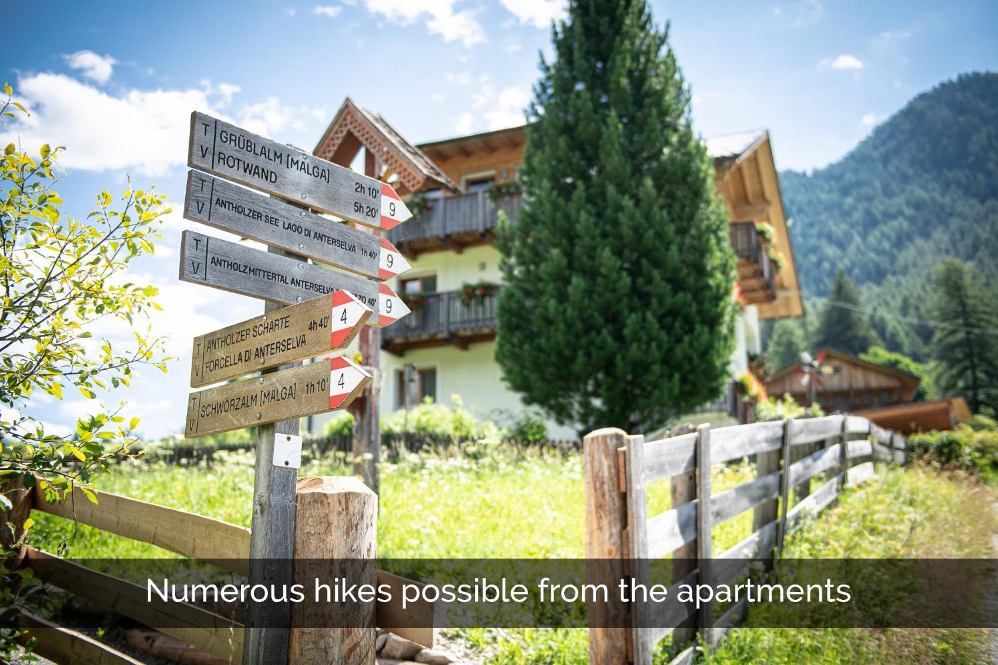 Apartments Nature Apis Landheim Anterselva di Mezzo Extérieur photo